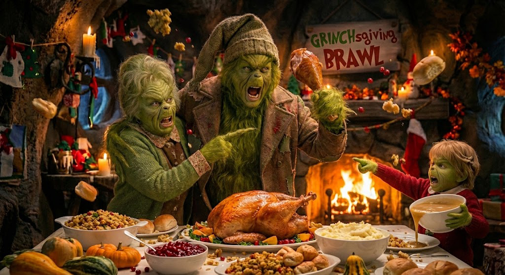 Grinch holiday chaos