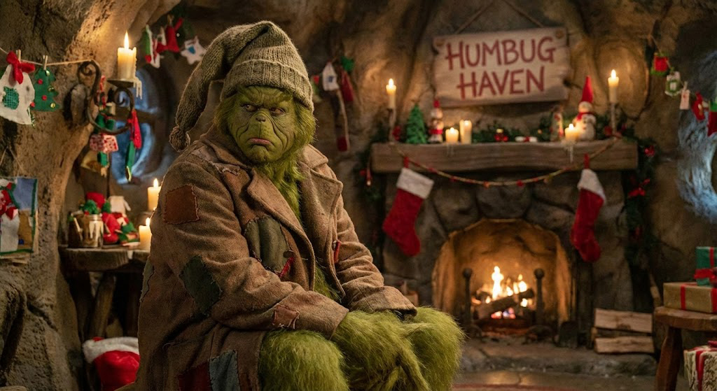 Sad Grinch at Humbug Haven